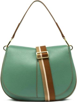 Gianni Chiarini Tassen, Dames, Groen, ONE Size, Ronde Array Handtas