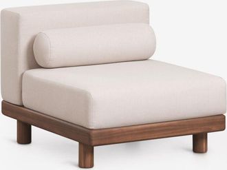 Sklum M&oacute;dulo Central Para Sof&aacute; Modular De Jard&iacute;n En Acacia Edrien Sklum