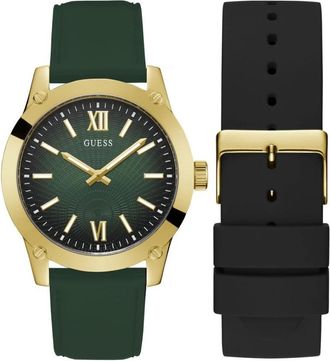 Guess Watch Box Set Crescent - Heren - Horloges - Veelkleurig - ONE Size - Leer - Accessoires