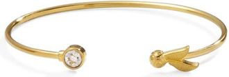 Alex and Ani Harry Potter Golden Snitch Crystal Flex Cuff Bracelet at Nordstrom