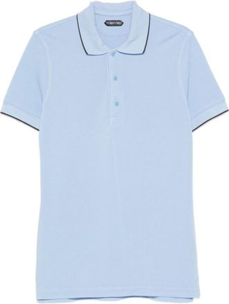 Tom Ford Light Blue Regular Polo