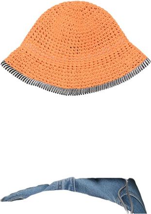 Missoni Crochet-knit Striped-trim Bucket Hat