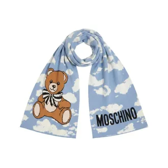 Moschino unisex, Accessoires, Blauw, Maat: ONE Size Wol
