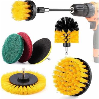 OEM Piezas De Cepillos De Taladro, Kit De Limpieza De Herramientas De Cepillo De Taladro, Cepillo De Taladro Para Limpiar Cer&aacute;mica, M&aacute;rmol, Lechada, Ba&ntilde;o,