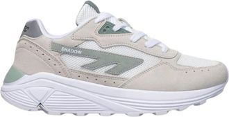Hi-Tec Sneakers Beige White Sage Green - Heren - Sneakers - Beige - 37 EU - Schoenen