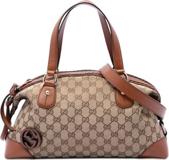 Gucci Pre-owned Gucci GG Canvas Brick Lane Satchel Ladies 9MFJWKBMGHE60DHJ