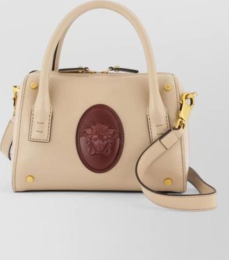 Versace small leather crossbody bag