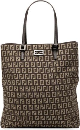Fendi Pre-owned Fendi Zucchino Canvas Tote Ladies RIVG8LT15OV9DWCW