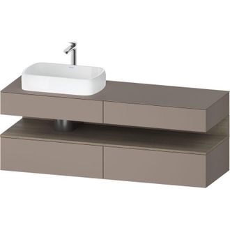 Duravit Qatego Consola Mueble Bajo Lavabo, 2 Extensiones, 2 - Duravit