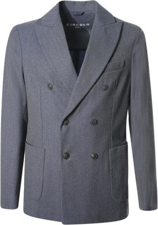 Circolo 1901 Hombre, Chaquetas, Azul, Talla: M