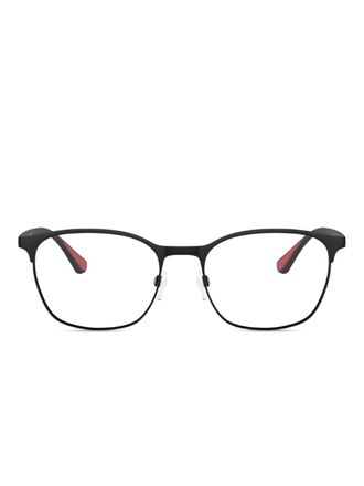 Emporio Armani Occhiali rettangolari - Nero