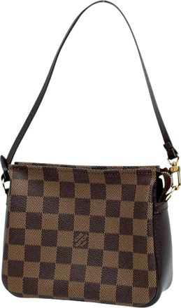 Louis Vuitton Brown Damier Canvas Pouch (Pre-Owned)