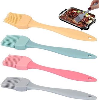 OEM Juego De 4 Brochas De Silicona Para Hornear Y Cocinar A La Parrilla