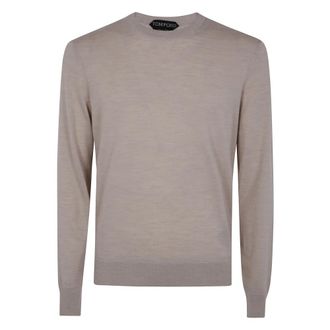 Tom Ford Heren, Truien, Beige, Maat: XL Wol