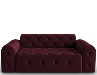 BLOOMINGLOFT 2-Sitzer Design Sofa Artemis Samtbezug