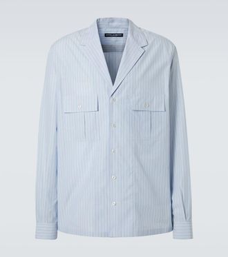 Dolce & Gabbana Striped cotton shirt