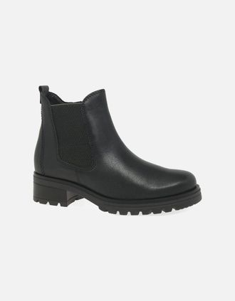 Gabor Womens Sallis Womens Ankle Boots - Black - Size: 4.5
