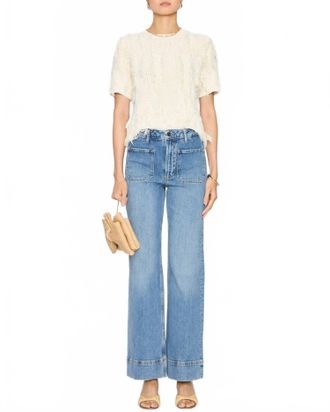 Ulla Johnson Rumi Cotton Blend Top In Pristine