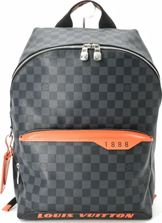 Louis Vuitton Cobalt Navy Canvas Backpack (Pre-Owned)