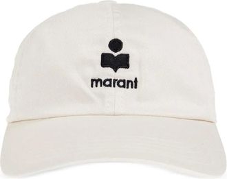 Isabel Marant Cappello da baseball con logo - Toni neutri