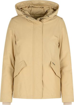 Woolrich Military Beige Cotton Blend Jacket