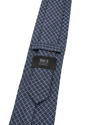 Eterna Krawatte ETERNA, Herren, dunkelblau, Seide, Krawatten Krawatte