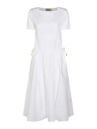 Herno Midi Dress With Drawcord Waist