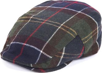 Barbour Groene Tartan Coppola Hoed - Heren - Hoeden - Groen - S - Katoen - Accessoires