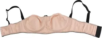 Dolce & Gabbana Black Straps Pink Balconcino Womens Bra