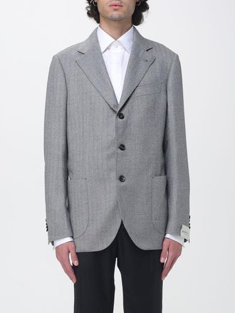 Borrelli Napoli Jacket Men color Grey