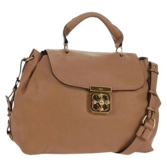 Chlo&eacute; Pre-owned Handbags, female, Brown, Size: ONE SIZE Pre-owned Hand Bag