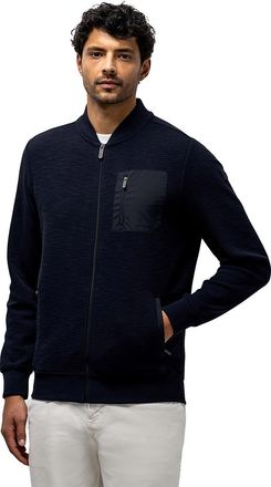 State of Art Vest donkerblauw State of Art regular fit gem&ecirc;leerd