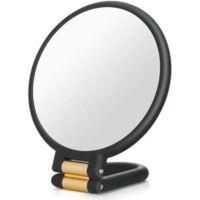 OEM Espejo De Bolsillo De Doble Cara, Aumento De 1x/15x, Con Asa Plegable, Espejo De Maquillaje Port&aacute;til Para Viajes (negro) - Crezuo