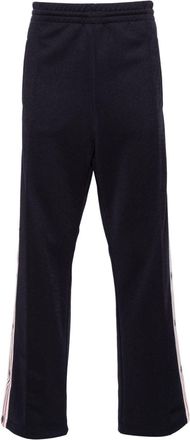 Golden Goose wide-leg jersey trousers - men - Polyester/Cotton - L - Blue
