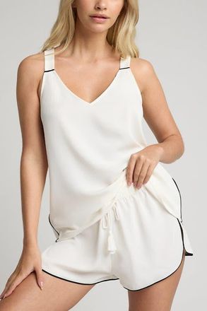 Negative Underwear Supreme Tank in Ivory at Nordstrom, Size Xx-Large