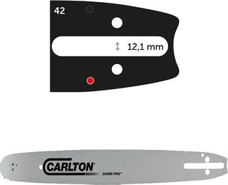 Carlton Super De Pro 45 Cm, 3,8, 1,6 Mm