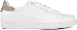 Emporio Armani Sneakers - Heren - Sneakers - Wit - 40 EU - Leer - Schoenen