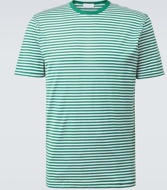 Sunspel Striped cotton T-shirt