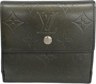Louis Vuitton Noir Wallet (Tri-Fold) (Pre-Owned)