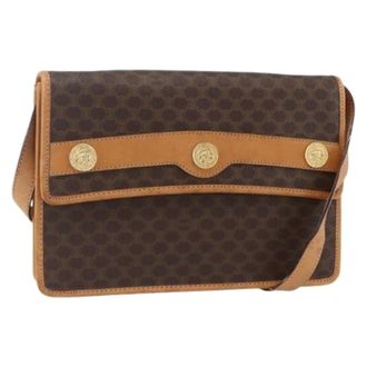 Celine Pre-owned Cross Body Bags, female, Brown, Size: ONE SIZE Pre-owned Vintage Cross Body Bag