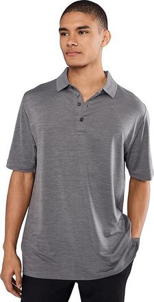 Callaway Heather Jacquard Polo Mens Clothing Black Heather : 2XL, Elastane/Polyester
