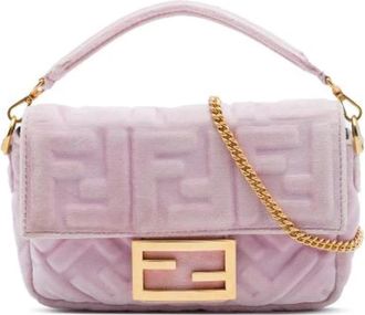 Fendi Pre-owned Baguette - Dames - Vintage Schoudertas - Roze - ONE Size - Leer - Vintage
