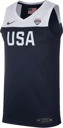 Nike USA Basketball Road vest - men - Recycled Polyester - 4XL - Blue