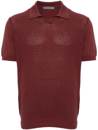 Corneliani cotton polo shirt - Red