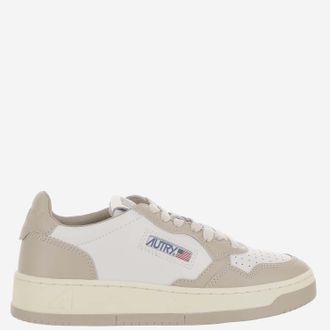 Autry Womens Sneakers Medalist Colour-Block Leather Multicolour Trainers