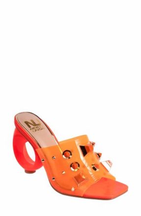 Ninety Union Womens Vegas Heel Sandals In Orange