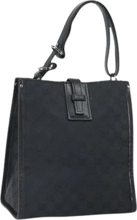 Gucci Pre-owned Leren Handtas - Dames - Vintage Handtas - Zwart - ONE Size - Leer - Vintage