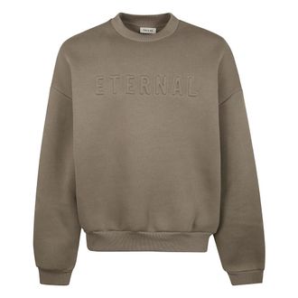 Fear of God Eternal Crewneck Sweatshirt - Heren - Sweatshirts & Hoodies - Bruin - Maat: S
