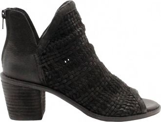 Sbicca Womens Anton Hand Woven Bootie In Black