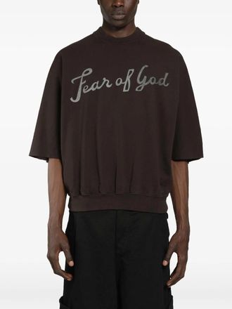 Fear of God 43 Sweatshirt met uitgesneden mouwen